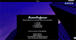 Desktop Screenshot of mastercraftsmeninc.com